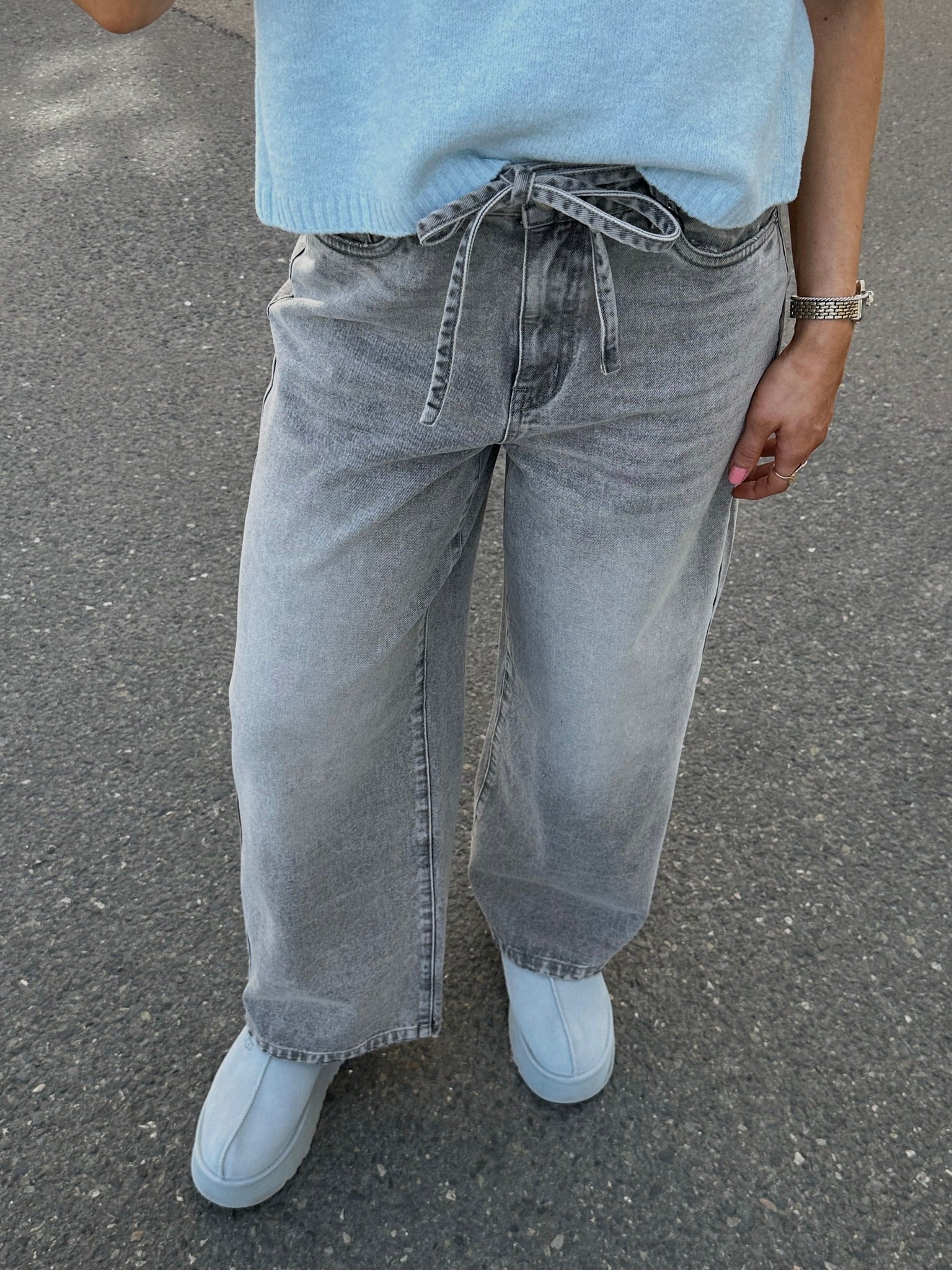 VMWIEN Jeans - Light Grey Denim
